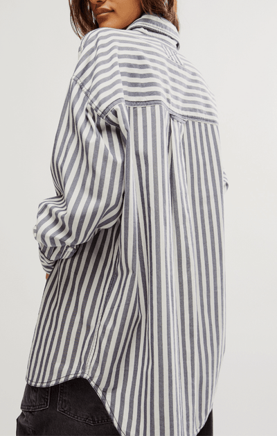 We The Free Freddie Striped Shirt by Free People