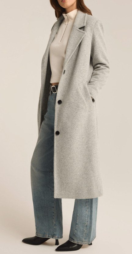 Conway Plush Coat by Z Supply – 75° & Fuzzy