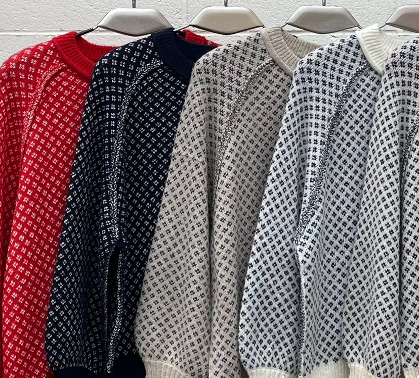 Coastal Chill Knit Sweater by 75