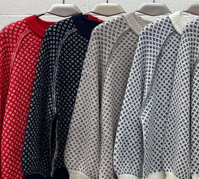 Coastal Chill Knit Sweater by 75