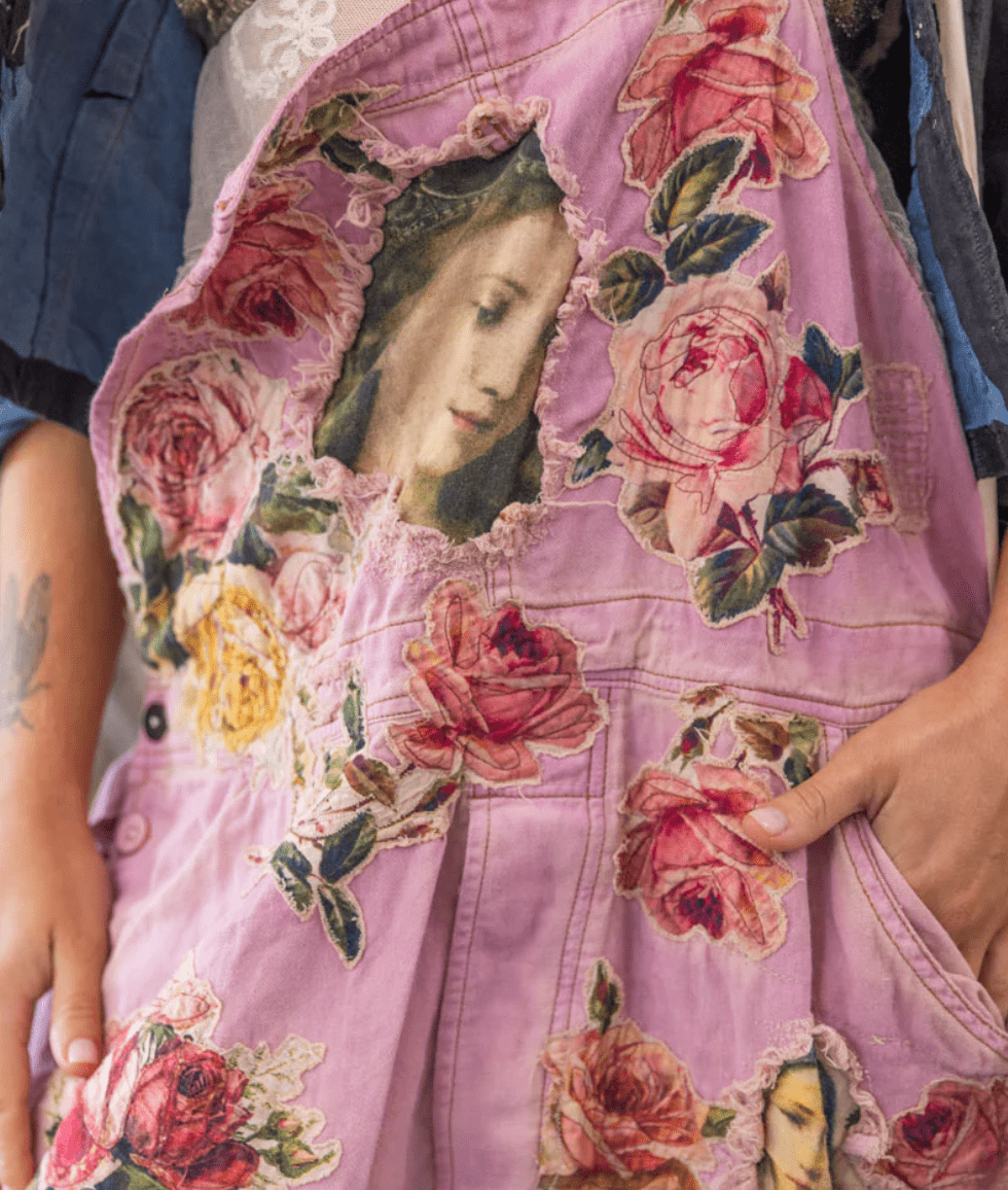 Mother Mary Love Overalls 079 by Magnolia Pearl