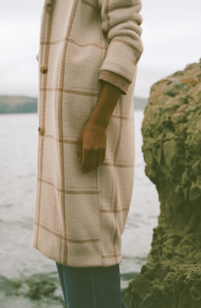Mason Windowpane Coat by Z Supply