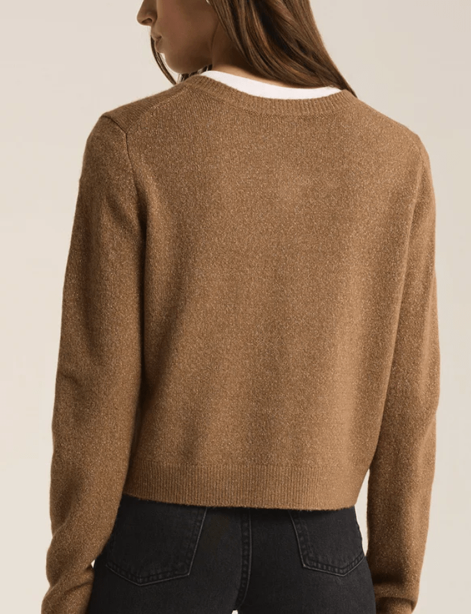 Outlook Metallic Cardigan by Z Supply