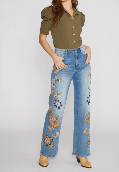 Charlee Wide Leg - Azur Vintage by Driftwood