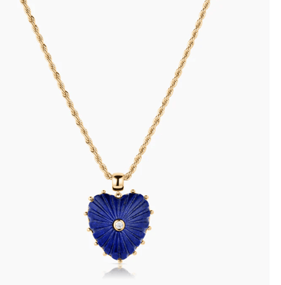 Malene Lapis Rope Necklace by Thatch