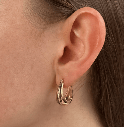 Petite Lumi Hoop Earrings by Thatch
