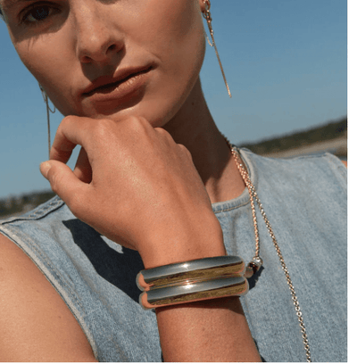 Frankie Double Cuff Bracelet by Thatch