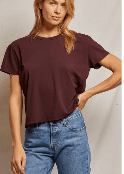 "Harley" Boxy Crew by Perfect White Tee