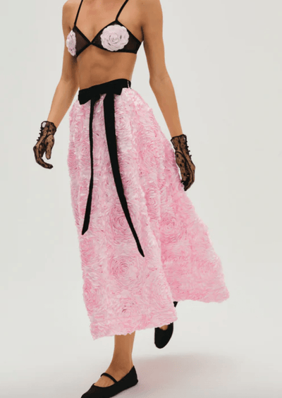 Nicolette Midi Skirt by for Love & Lemons