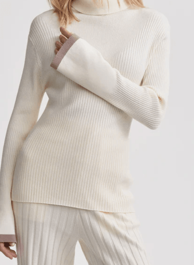 Ravena Rib Knit High-Neck Top by Varley