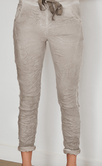 The Stonewash Crinkle Joggers by 75