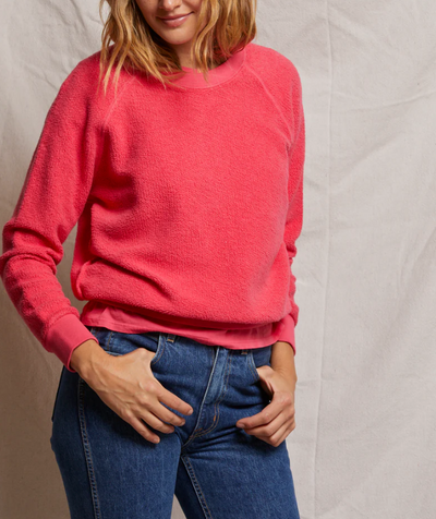 Ziggy Reverse Fleece Shrunken Sweatshirt by Perfect White Tee