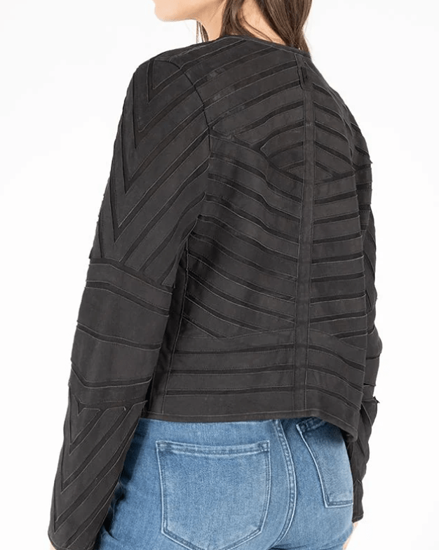 Yva RF Leather Jacket by Mauritius