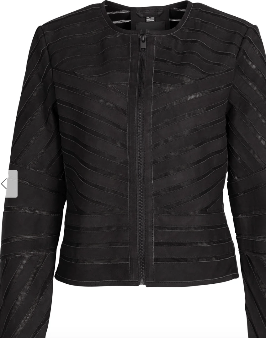 Yva RF Leather Jacket by Mauritius