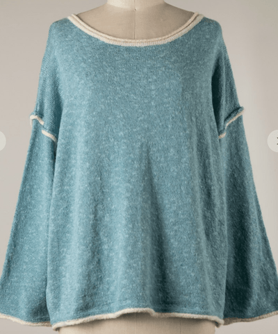 Ocean Breeze Bell Sleeve Sweater by 75