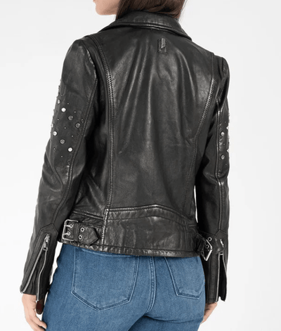 Danielle RF Leather Jacket by Mauritius