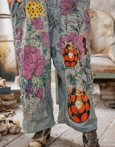 Night Garden Benjamin Wide Leg Overalls 149 by Magnolia Pearl