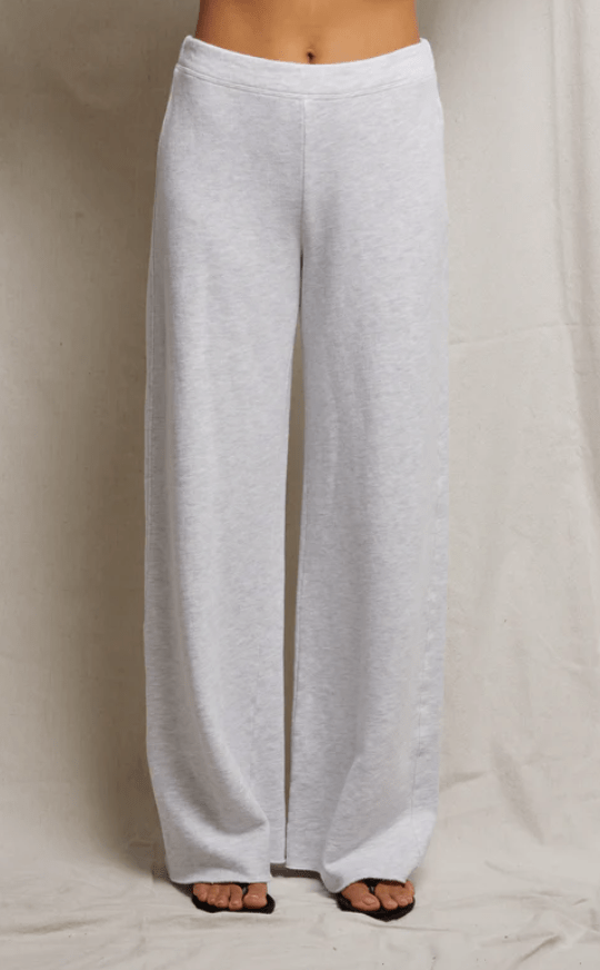 Amber French Terry Wide Leg Trouser by Perfect White Tee