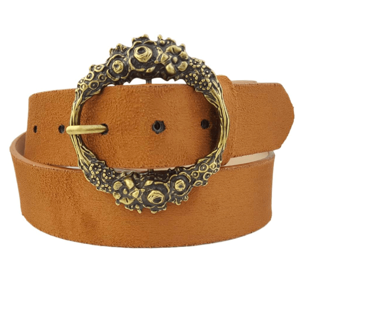 Wildflower Wanderer Suede Belt by 75