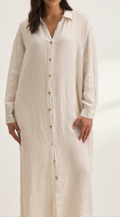 Nicole Linen Dress by Velvet