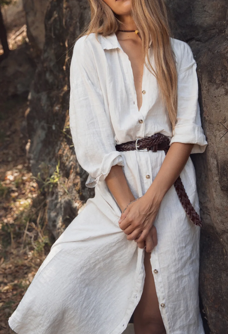 Nicole Linen Dress by Velvet