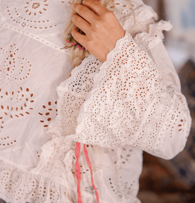 Hermione Eyelet Blouse 2194 by Magnolia Pearl