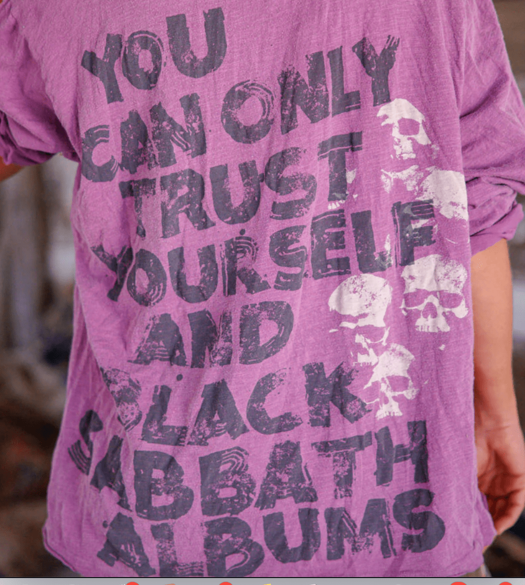 Black Sabbath Trust Viggo Tee 2214 by Magnolia Pearl