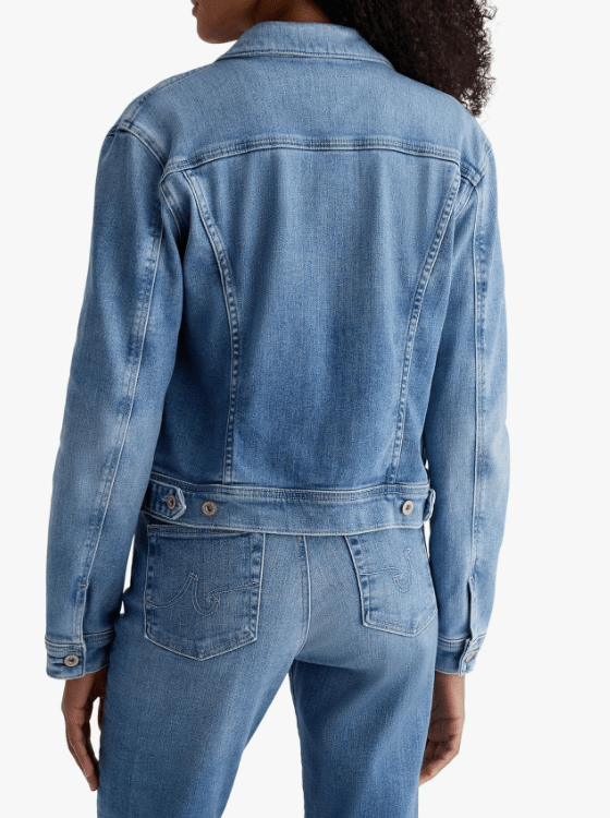 Robyn Fitted Denim Jacket by AG
