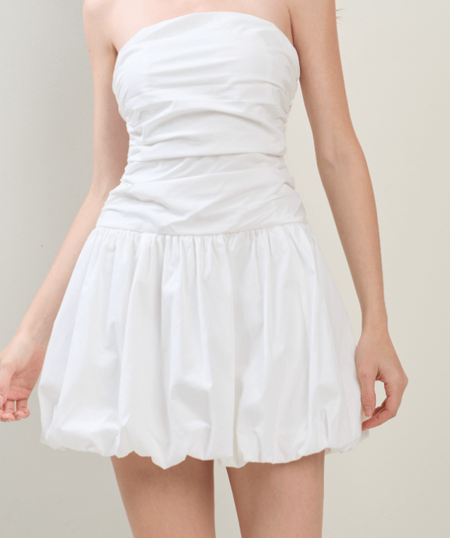 Cloud Nine Cotton Bubble Mini Dress by 75