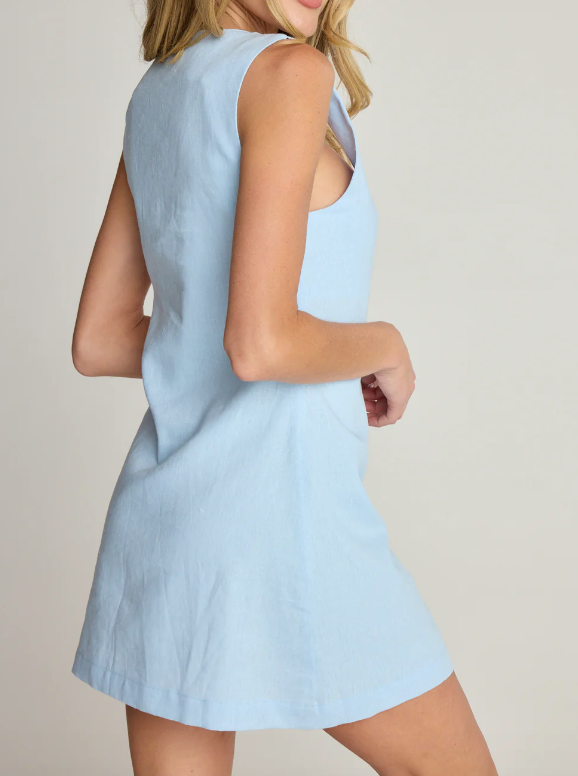 Dahlia Linen Dress by Sunday Ritual