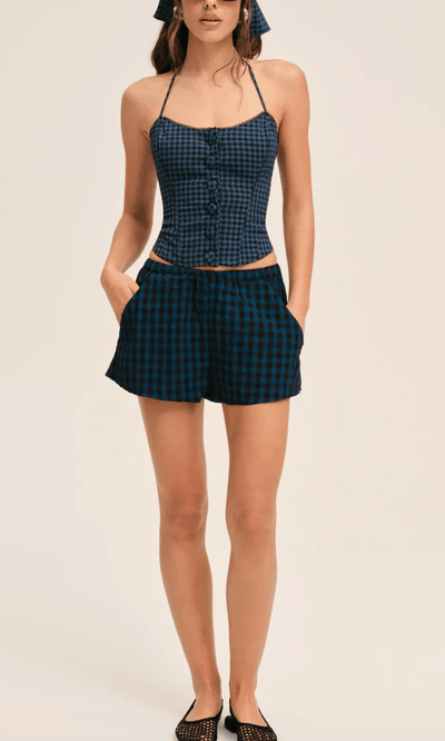 Blue River Short by for Love & Lemons