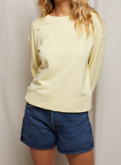Tyler French Terry Pullover Sweatshirt by Perfect White Tee