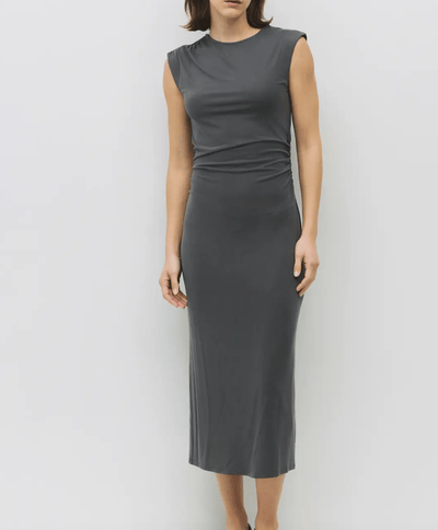 Moonset Cupro Midi Dress