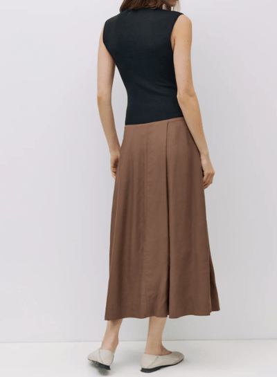 Sunset Contrast Maxi Dress