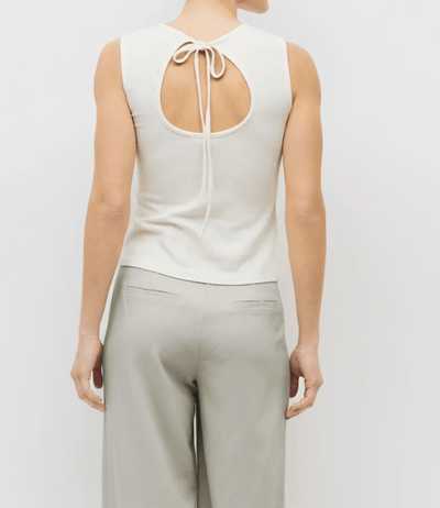 Cove Breeze Tie-Back Knit Tank
