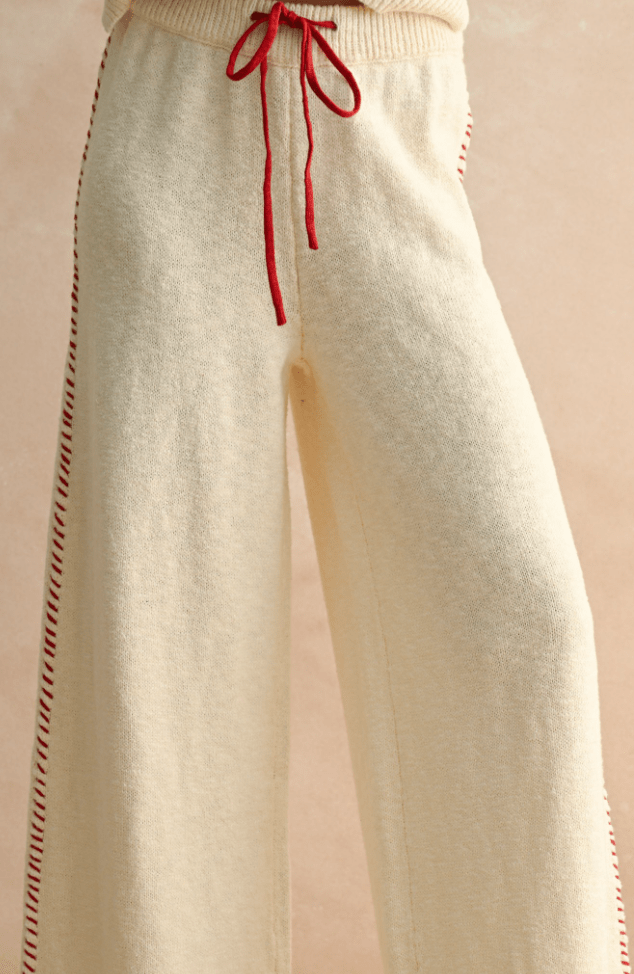 Coastal Knit Wide Leg Pants by 75