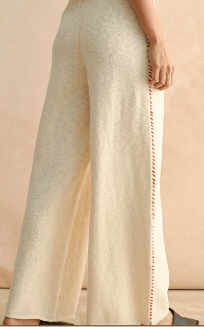 Coastal Knit Wide Leg Pants by 75