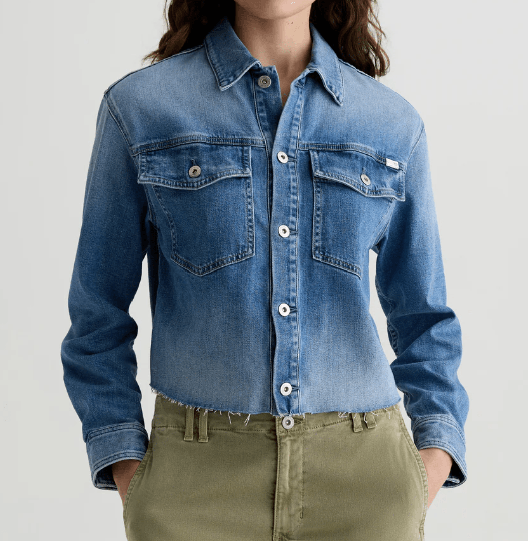 Valleta Jacket Utility Shirt Jacket by AG