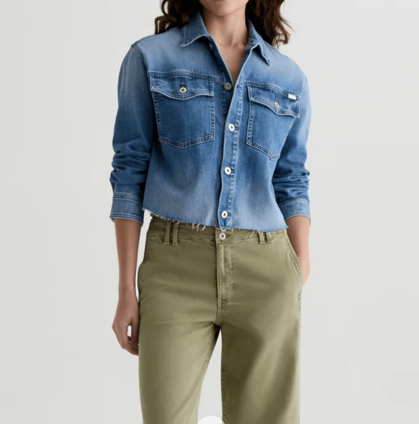 Valleta Jacket Utility Shirt Jacket by AG