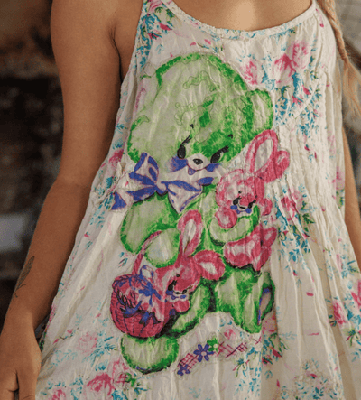 Appliqué Vianney Slip Dress 1434 by Magnolia Pearl