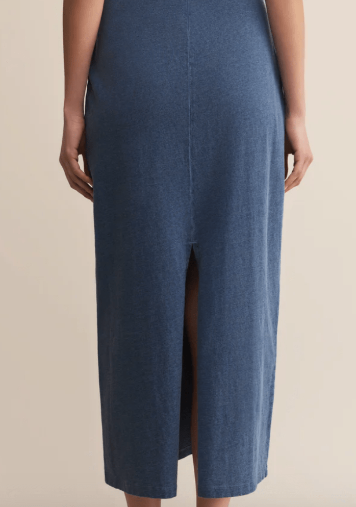 Gail Jersey Denim Midi Skirt by Z Supply