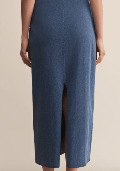 Gail Jersey Denim Midi Skirt by Z Supply