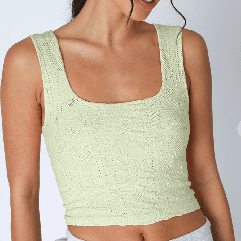 The Del Rey Lace Tank by 75