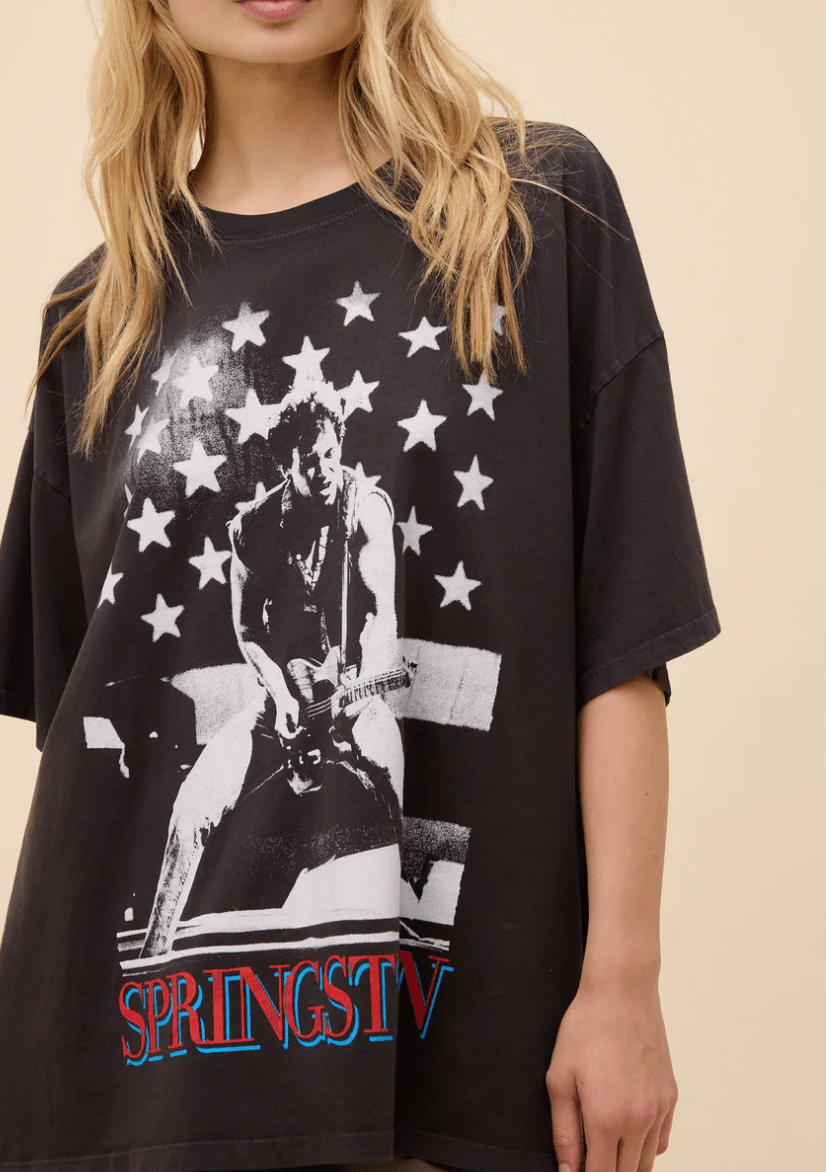 BRUCE SPRINGSTEEN PHOTO OS TEE by Daydreamer