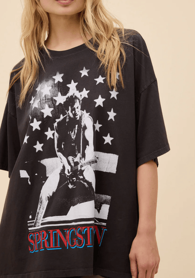 BRUCE SPRINGSTEEN PHOTO OS TEE by Daydreamer