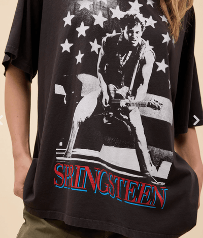 BRUCE SPRINGSTEEN PHOTO OS TEE by Daydreamer