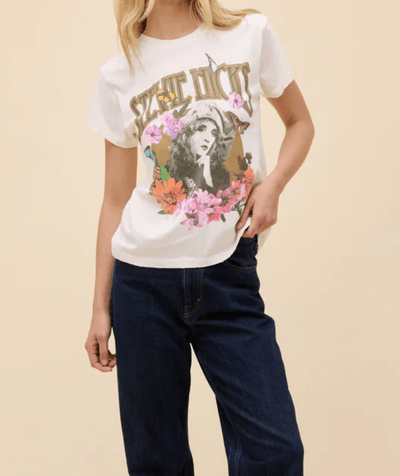 STEVIE NICKS FLOWER COLLAGE TOUR TEE by Daydreamer