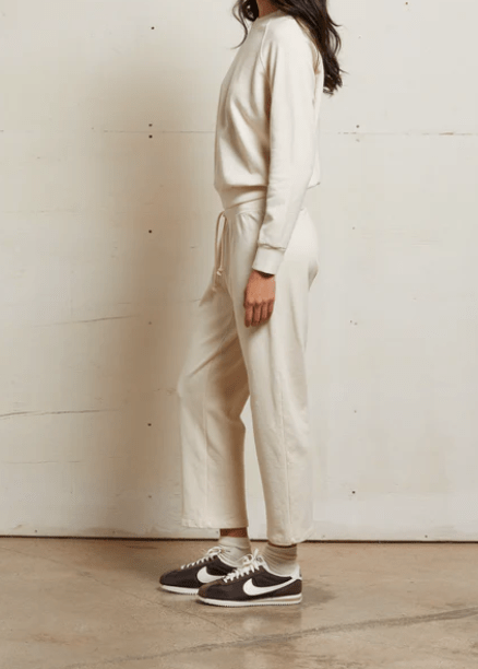 Jamaica Beach Fleece Straight Leg Sweatpant by Perfect White Tee