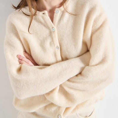 Citrus Grove Button-Up Cardigan by American Vintage