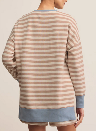 LAYER UP STRIPE SWEATSHIRT by Z Supply